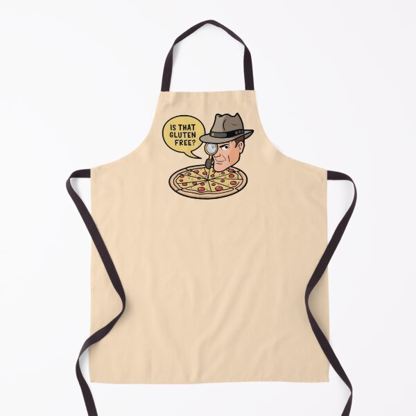 Item preview, Is That Gluten Free? Gluten Intolerance Funny Detective Gluten Free Pizza designed and sold by KLArtzStore.