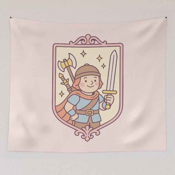 Item preview, Pastel Fighter Emblem Fantasy TTRPG designed and sold by pixeptional.