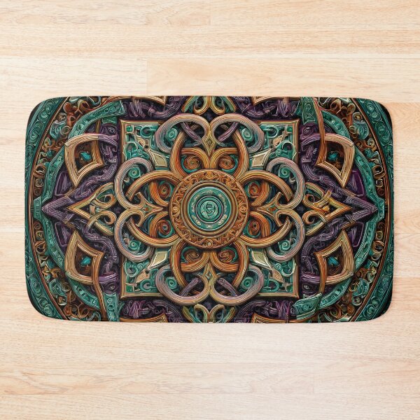 Item preview, Abstract psychedelic Celtic knot art designed and sold by dcrc.
