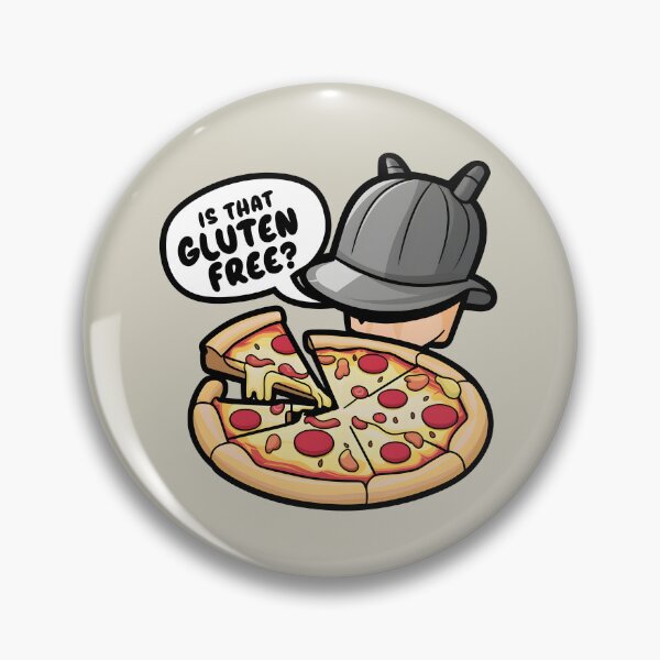 Item preview, Is That Gluten Free? Gluten Intolerance Pizza Funny Detective  designed and sold by KLArtzStore.