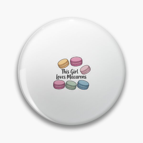 Item preview, This girl loves macarons fun pastel designed and sold by KarstenNoanra.