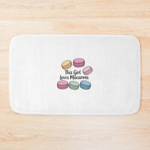 Item preview, This girl loves macarons fun pastel designed and sold by KarstenNoanra.