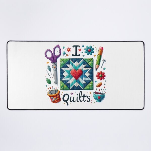 Item preview, I Love Quilts designed and sold by clintang.