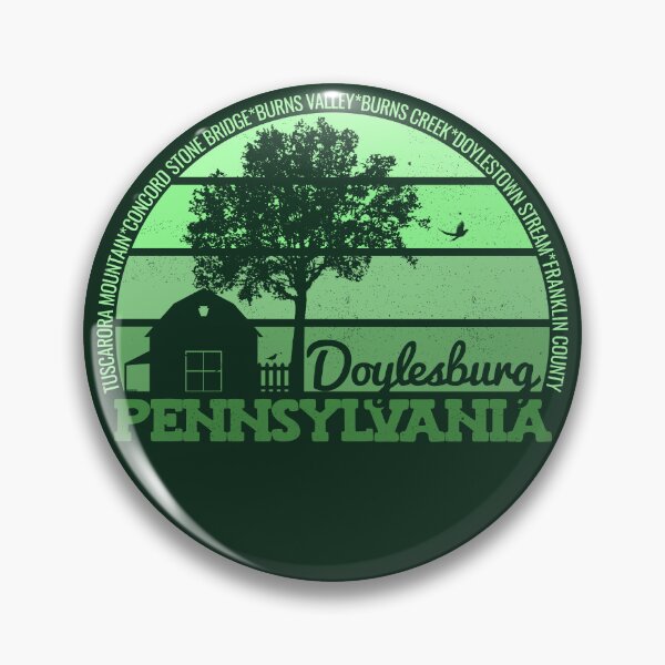 Item preview, Doylesburg Pennsylvania Sunset Retro Vintage Local Pride Logo designed and sold by CRHPOD20.