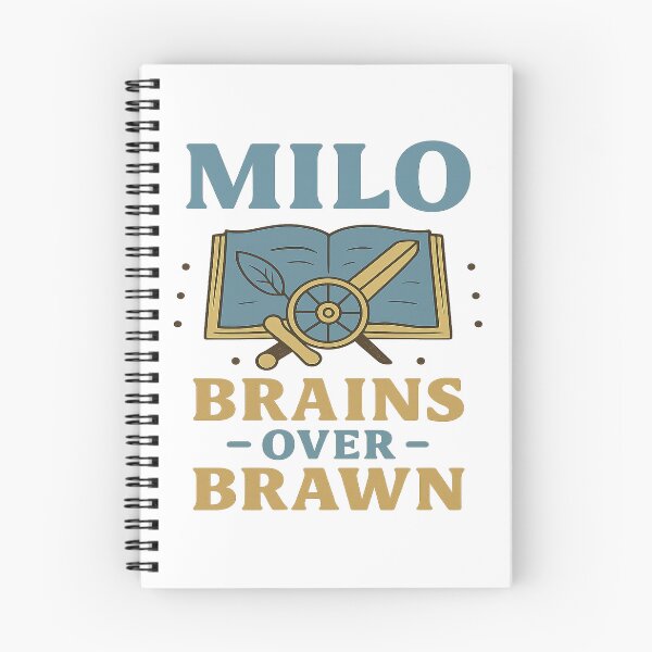Item preview, Milo – Brains Over Brawn Atlantis Explorer Shirt designed and sold by Zippitydodads.