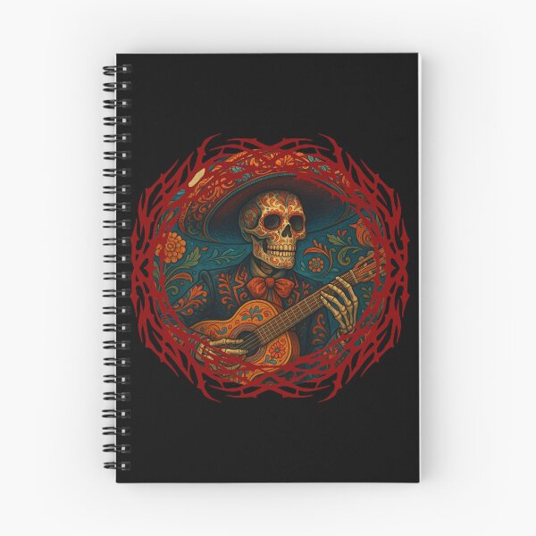 Item preview, Calavera Mariachi Nocturno designed and sold by II IRONSKULLS II.
