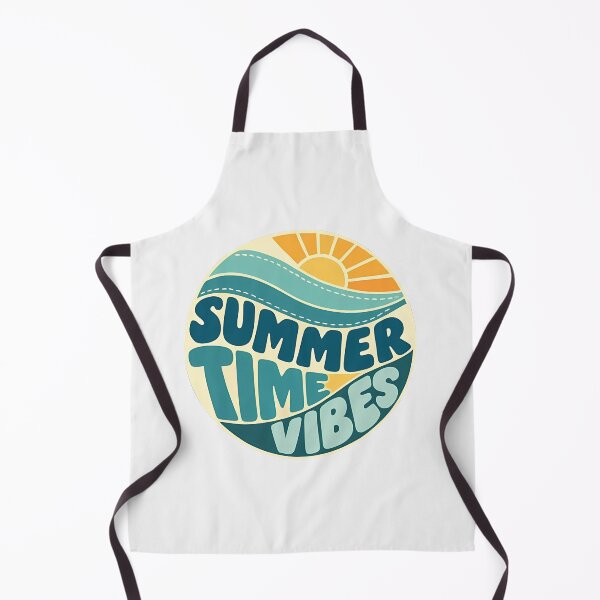 Item preview, Summer Time Vibes Sticker – Retro Beach-Inspired Graphic for Summer Lovers designed and sold by FestivityFinds.