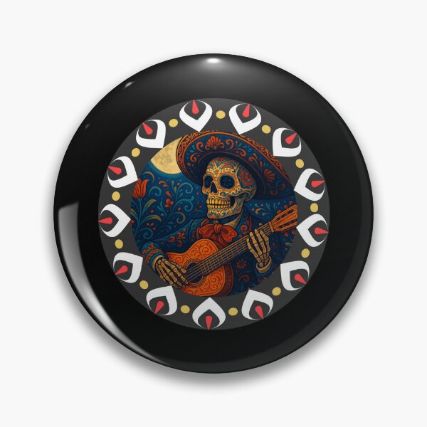 Item preview, Calavera Mariachi Nocturno V2 designed and sold by II IRONSKULLS II.