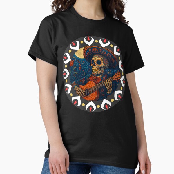 Item preview, Calavera Mariachi Nocturno V2 designed and sold by II IRONSKULLS II.
