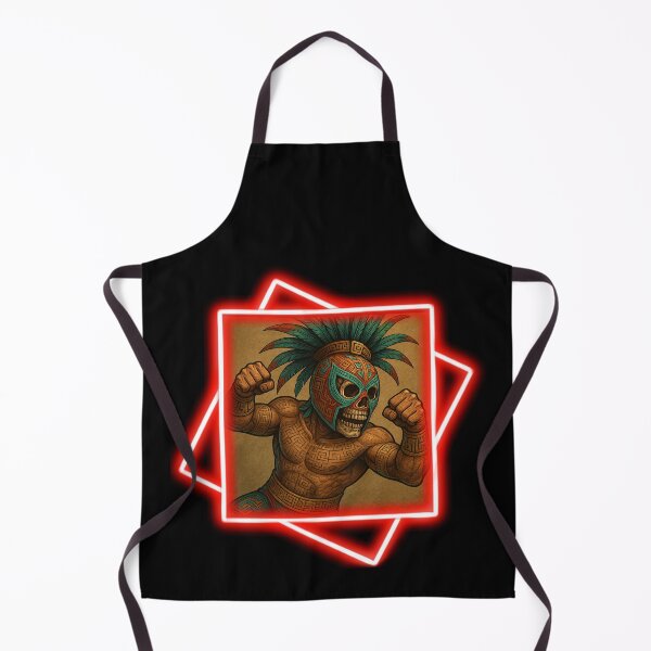 Item preview, Aztec Fighter Skull V2 designed and sold by II IRONSKULLS II.