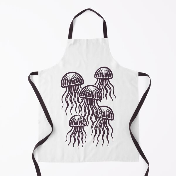 Item preview, Jellyfish Nautical Fish Print Marine Ocean Sea designed and sold by kilosdesignstudio.