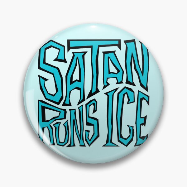 Item preview, Satan Runs ICE Word Art designed and sold by Unhinged Heather.