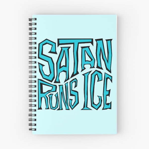 Item preview, Satan Runs ICE Word Art designed and sold by Unhinged Heather.