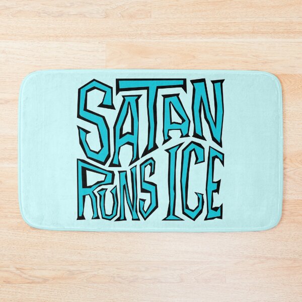 Item preview, Satan Runs ICE Word Art designed and sold by Unhinged Heather.