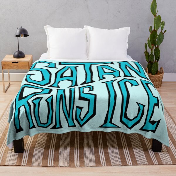 Item preview, Satan Runs ICE Word Art designed and sold by Unhinged Heather.