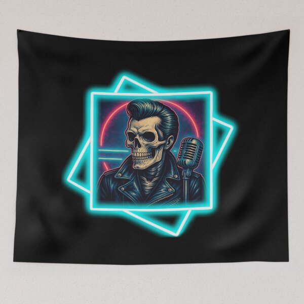 Item preview, Rebel Rockabilly Skull V2 designed and sold by II IRONSKULLS II.
