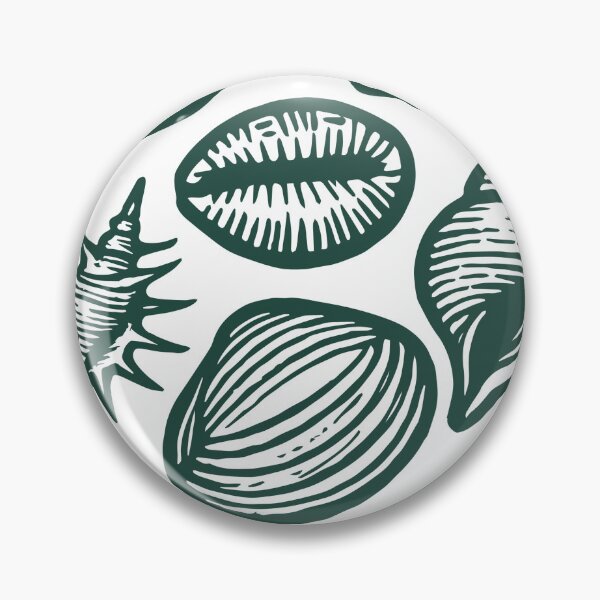 Item preview, Seashells Nautical Fish Print Marine Ocean Sea designed and sold by kilosdesignstudio.