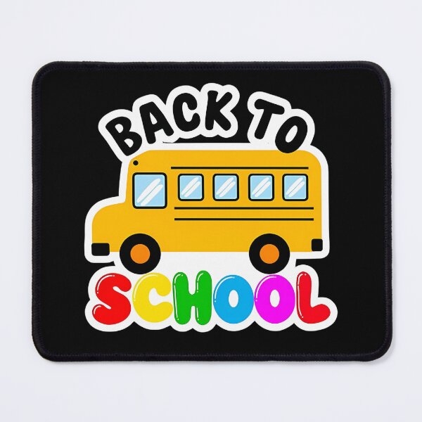 Item preview, Back to School School Bus Sticker – Colorful and Fun Design for Students and Teachers designed and sold by FestivityFinds.