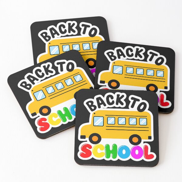 Item preview, Back to School School Bus Sticker – Colorful and Fun Design for Students and Teachers designed and sold by FestivityFinds.