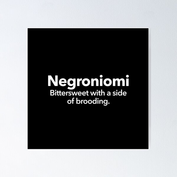 Item preview, Negroniomi designed and sold by Textitude.