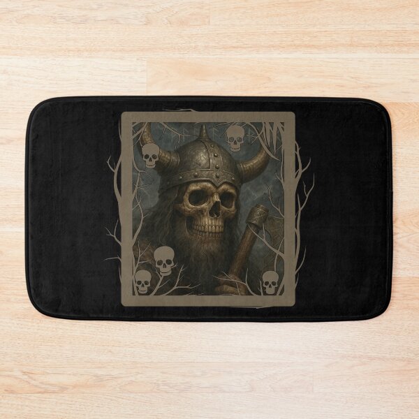 Item preview, Viking Berserker Skull designed and sold by II IRONSKULLS II.