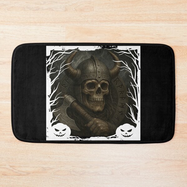 Item preview, Viking Berserker Skull V2 designed and sold by II IRONSKULLS II.