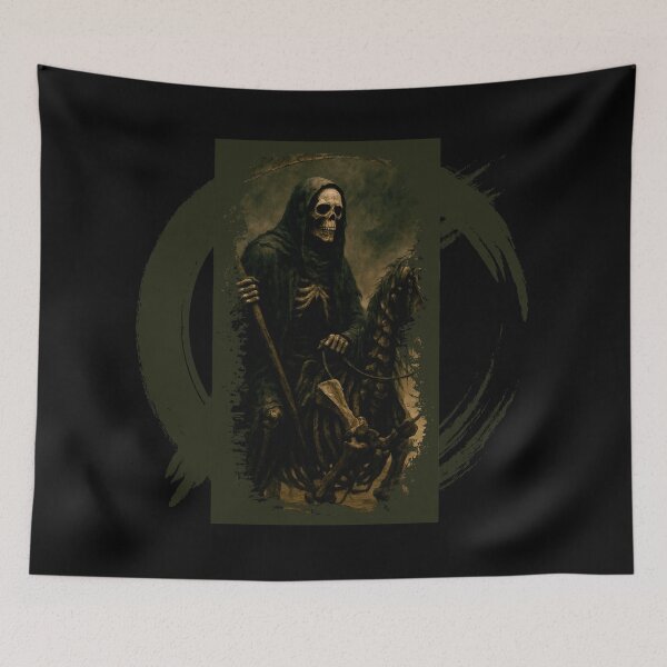 Item preview, Apocalyptic Horseman Skull V2 designed and sold by II IRONSKULLS II.
