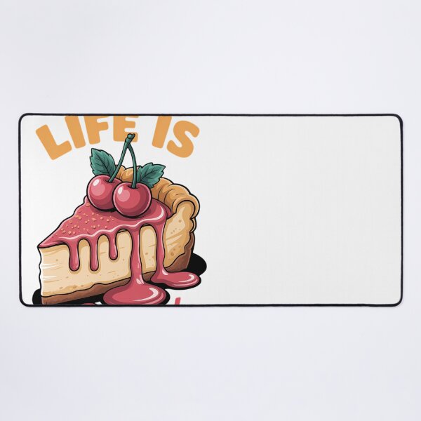 Item preview, Life Is Better With Cheesecake Cherry Cheese Cake Dessert designed and sold by Sea4Adventures.