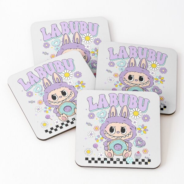 Item preview, Labubu Cute Cartoon Dolls Anime Chibi Style designed and sold by AishaOneLove.