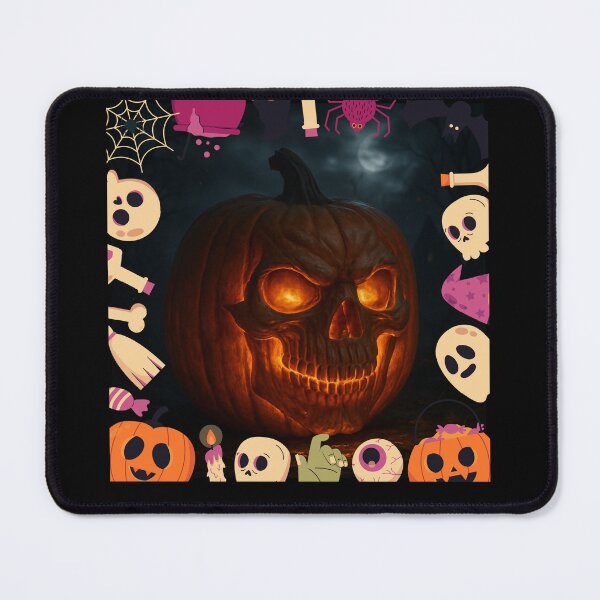 Item preview, Haunted Pumpkin Skull designed and sold by II IRONSKULLS II.