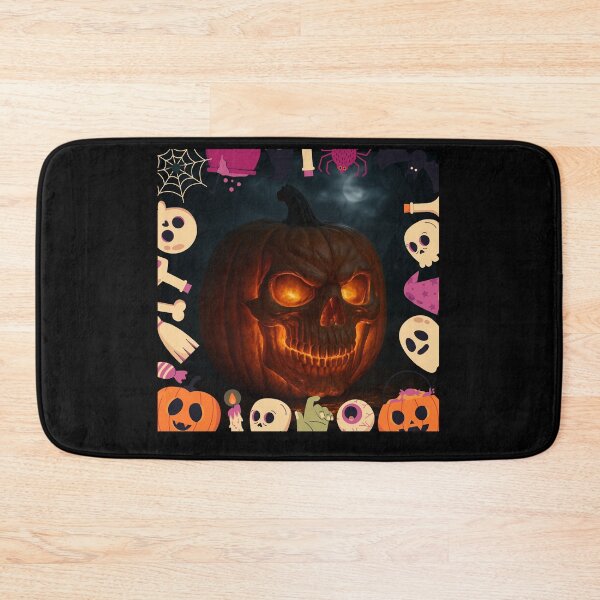 Item preview, Haunted Pumpkin Skull designed and sold by II IRONSKULLS II.