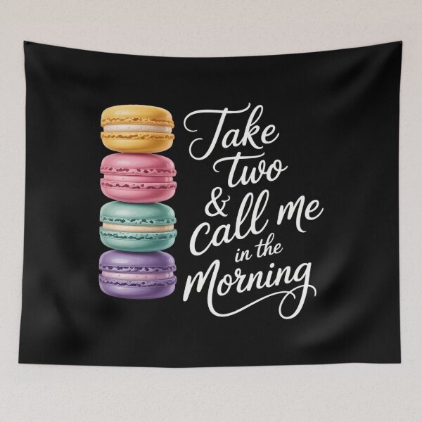 Item preview, Macaroon, French Macaron, Funny Macaron Cookie designed and sold by Sea4Adventures.