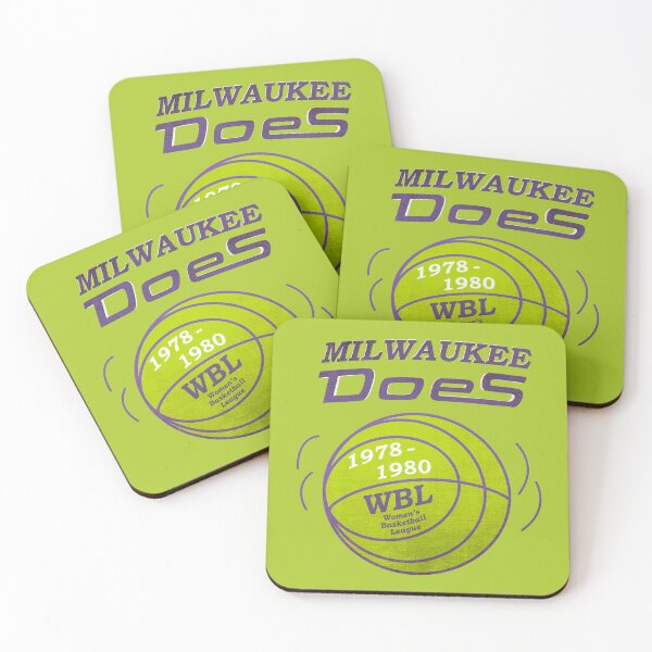 Item preview, Milwaukee Does 1978-1980 • WBL designed and sold by MKE Rhine Maiden  •  Grumble Services, LLC..
