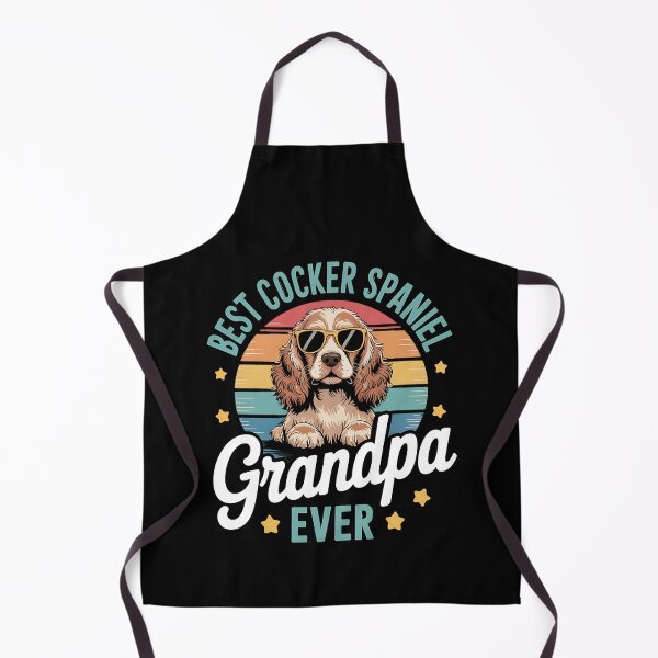 Item preview, Best Cocker Spaniel Grandpa Ever Dog Vintage Farthers Day designed and sold by BakeryDozen.