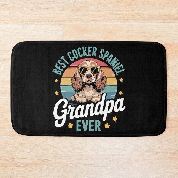 Item preview, Best Cocker Spaniel Grandpa Ever Dog Vintage Farthers Day designed and sold by BakeryDozen.