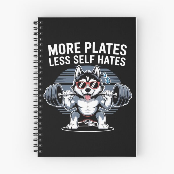 Item preview, More Plates Less Self Hates Possum Gym designed and sold by Sea4Adventures.