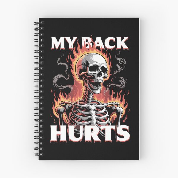 Item preview, My Back Hurts Funny designed and sold by Sea4Adventures.