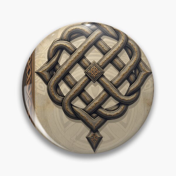 Item preview, Celtic art and floral splendor in warm tones. designed and sold by nicky2342.