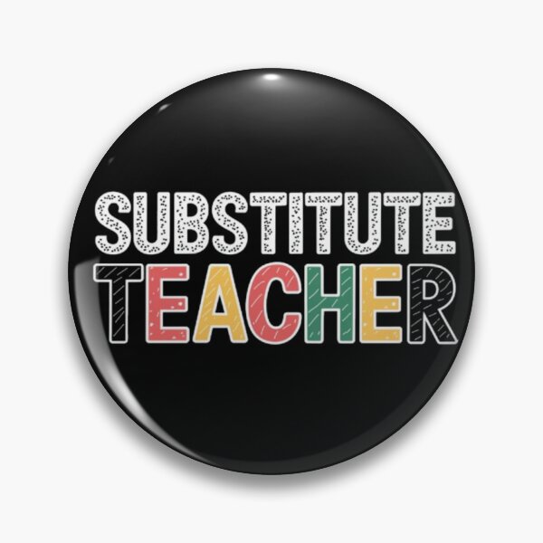 Item preview, Substitute Teacher designed and sold by JediKittenWars.