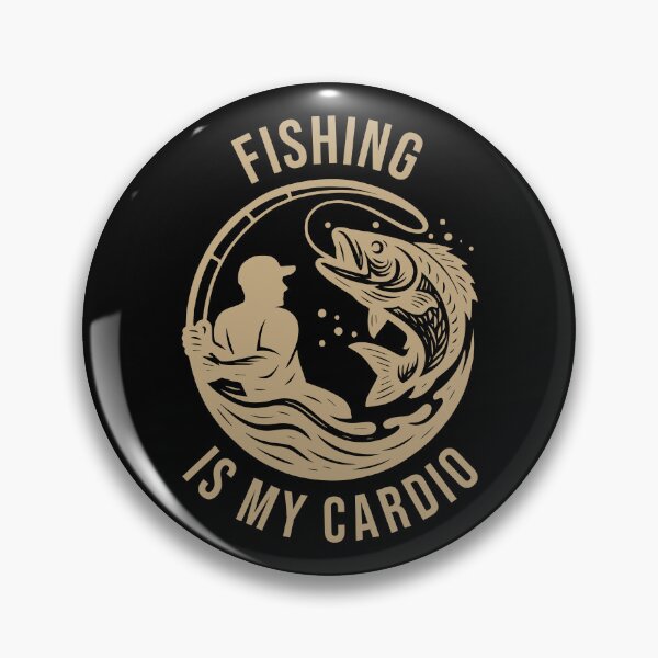 Item preview, Fishing is my cardio designed and sold by xndrlab.