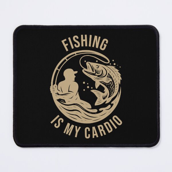 Item preview, Fishing is my cardio designed and sold by xndrlab.