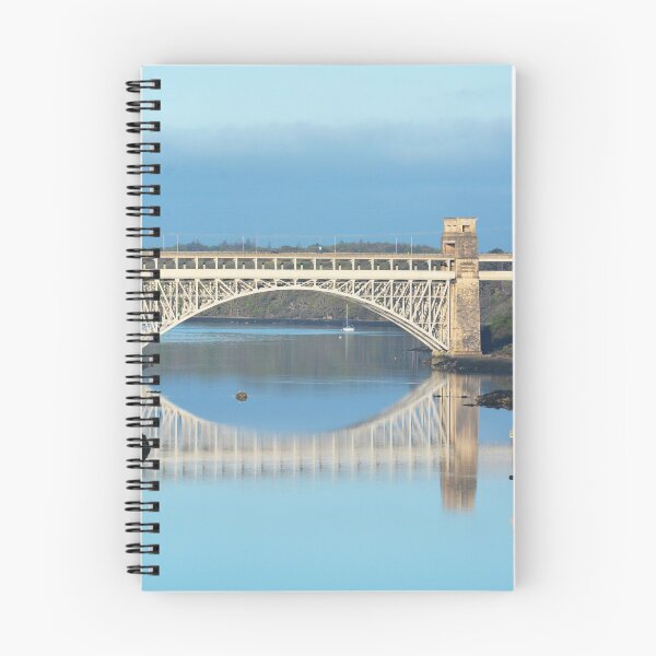 Item preview, Early morning Britannia Bridge and Menai Strait designed and sold by Tim Snow.