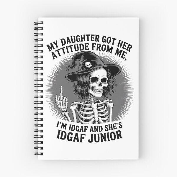 Item preview, My Daughter Got Her Attitude From Me Im IDGAF Shes IDGAF designed and sold by Sea4Adventures.
