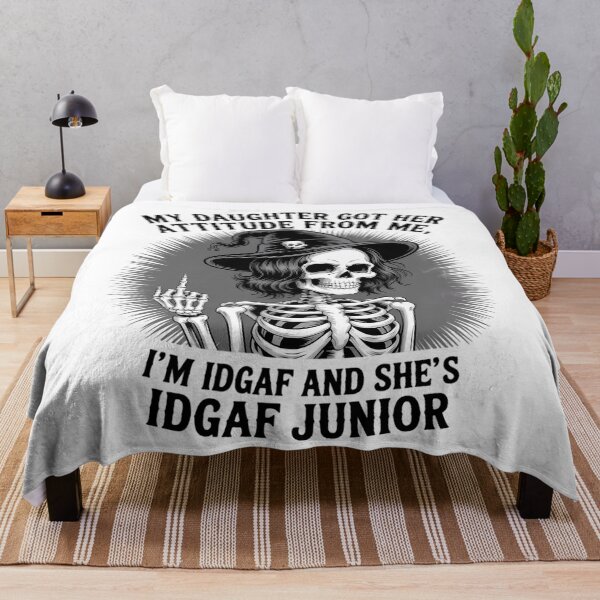 Item preview, My Daughter Got Her Attitude From Me Im IDGAF Shes IDGAF designed and sold by Sea4Adventures.