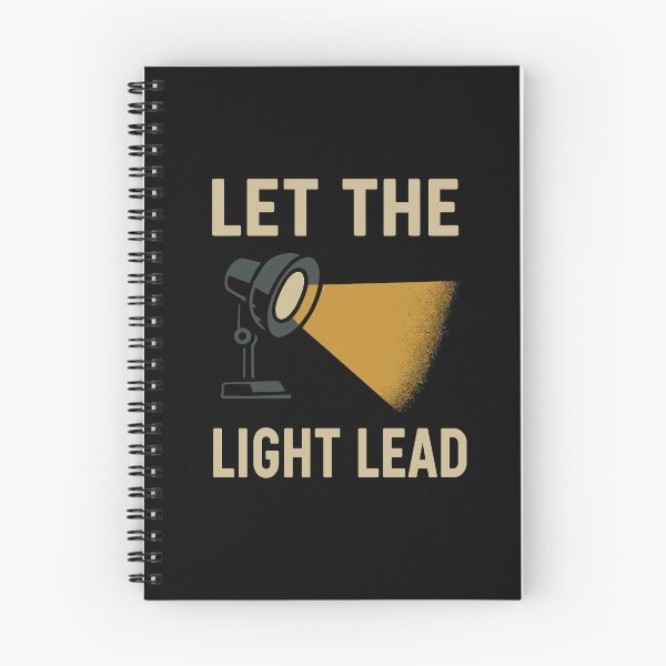 Item preview, Let the Light Lead Spotlight Photography Tee designed and sold by ThreadQuirk.