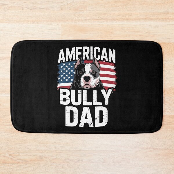 Item preview, Best Dog Dad Ever American Flag - American Bully Dad designed and sold by BakeryDozen.