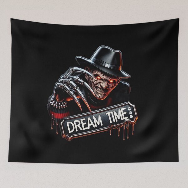 Item preview, Freddy Krueger Dream Time Elm Street Horror Art designed and sold by DeimosArtIntl.
