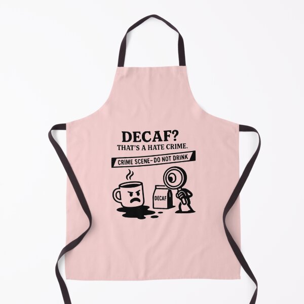 Item preview, Decaf? That’s a Hate Crime #3 – Coffee Crime Scene Edition designed and sold by coffee-life-designs.