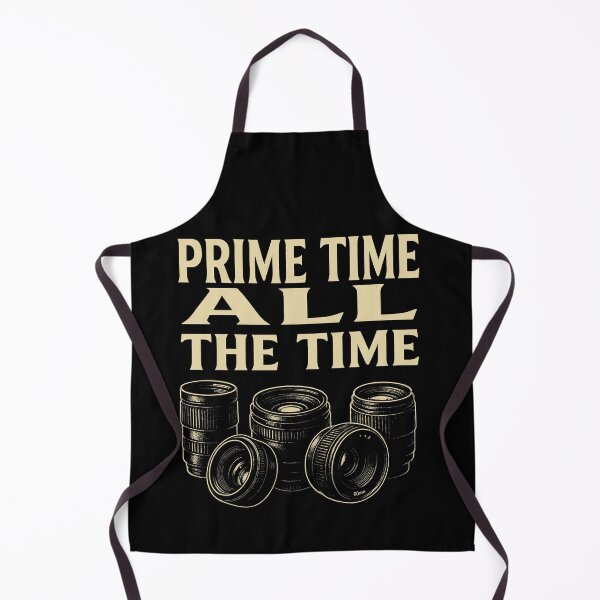 Item preview, Prime Time All the Time Photography Tee designed and sold by ThreadQuirk.