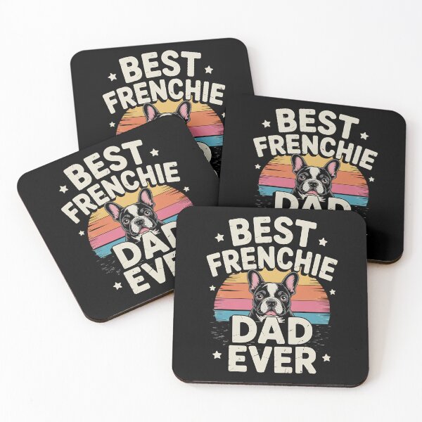 Item preview, Best Frenchie Dad Ever Bulldog American Flag designed and sold by BakeryDozen.